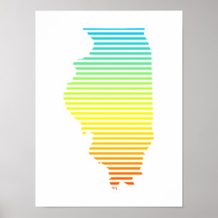 Pôster o frio de illinois desvanece-se