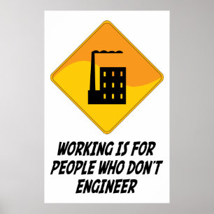 Poster O funcionamento é para as pessoas que não projet
