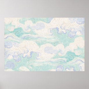 Poster O fundo do céu de Van Gogh