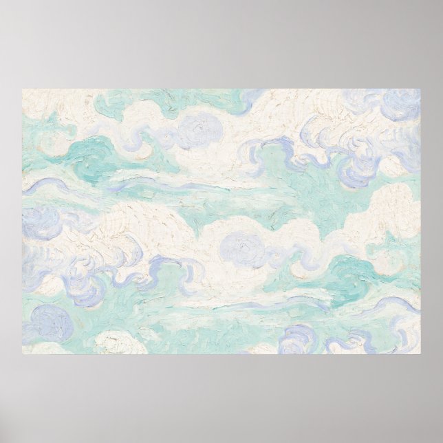 Poster O fundo do céu de Van Gogh (Frente)