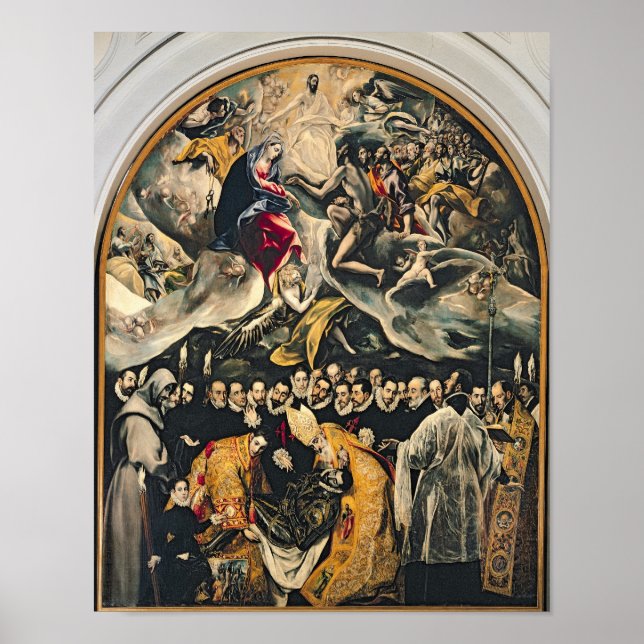 Pôster O funeral do Conde Orgaz (Frente)