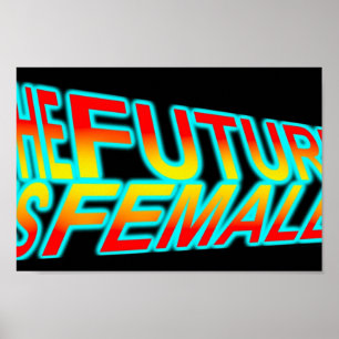 Poster O futuro é feminino