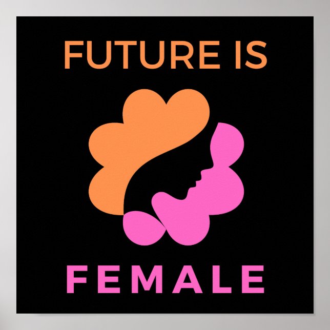 Poster O Futuro É Feminista Feminista (Frente)