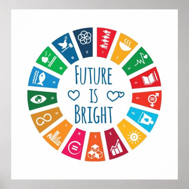 Poster O Futuro Está Brilhante (Frente)