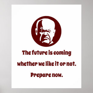 Poster O Futuro Está Chegando - Sabedoria