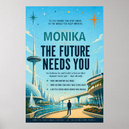 POSTER O FUTURO PRECISA DE VOCÊ