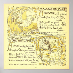 Poster O Galo e a Pérola - O Lobo e a Lamb