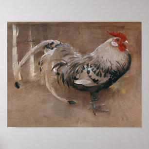 Poster O galo giro Joseph Crawhall