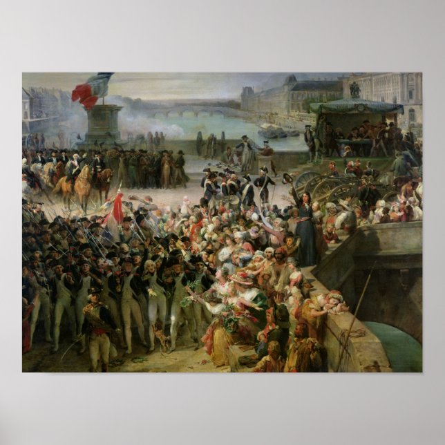 Poster O Garde Nationale de Paris (Frente)