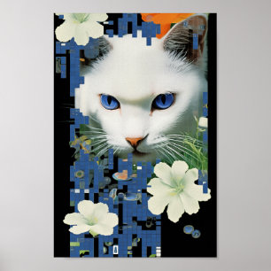 Poster O Gato Branco