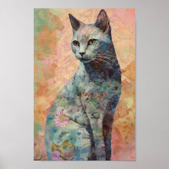 Poster O Gato da Cinza (Frente)