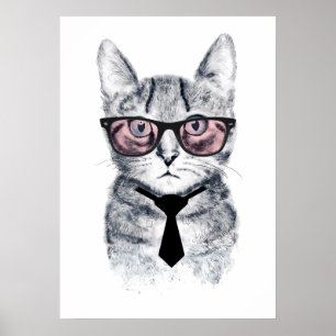Pôster O gato esperto de Panka