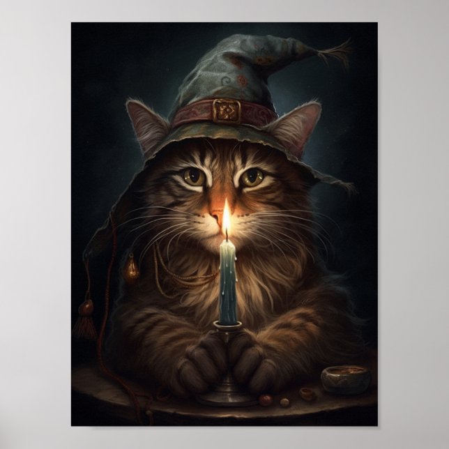 Poster O Gato Mágico (Frente)