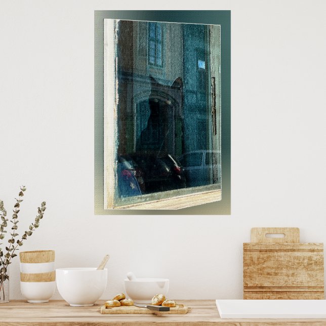 Poster O gato na janela (Cozinha)