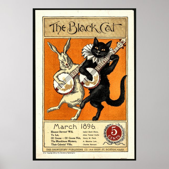 Poster O Gato Negro (Frente)