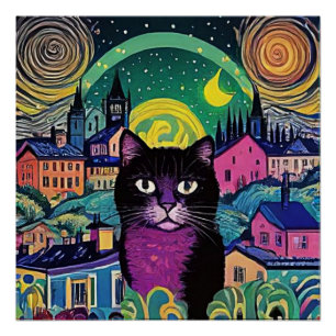 Pôster O Gato Negro 1