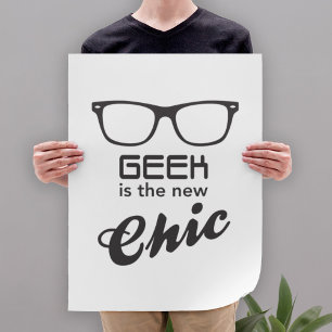 Pôster O geek é o chique novo