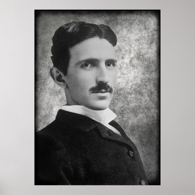 PÔSTER O GÊNIO NIKOLA TESLA (Frente)