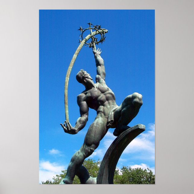 Pôster O Gestor do Foguete (Frente)