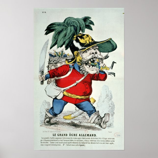 Pôster O gigante alemão (Frente)