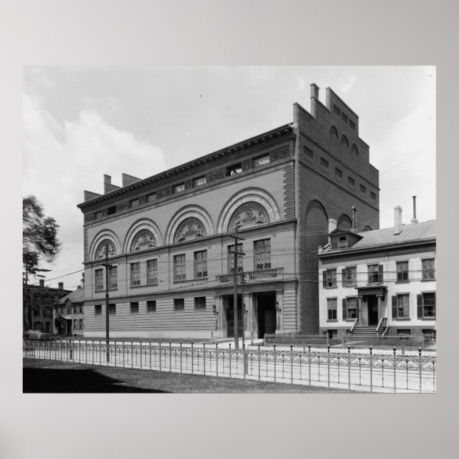 Poster O ginásio (Universidade de Yale) (Frente)