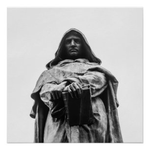 Pôster O Giordano heretic Bruno