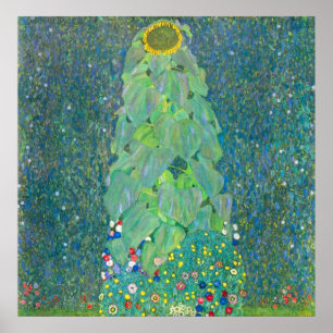 Poster O girassol por Gustavo Klimt