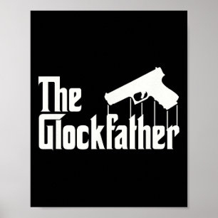 Poster O Glockfather I Amante de Armas Divertido