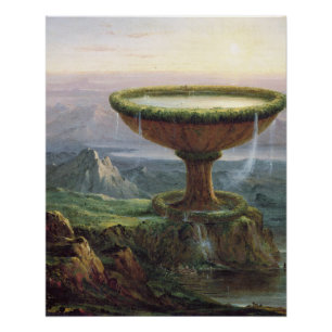 Pôster O Goblet do Titã - Thomas Cole