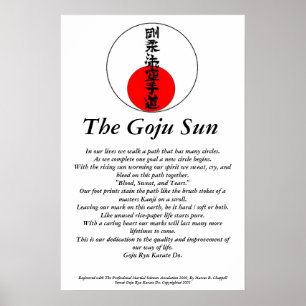 Poster O Goju Sun