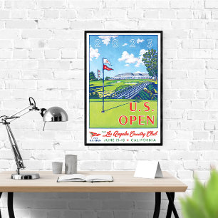 Poster O Golf dos EUA Open 2023 presentes