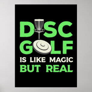 Poster O Golfe De Disco É Magro Mas Real
