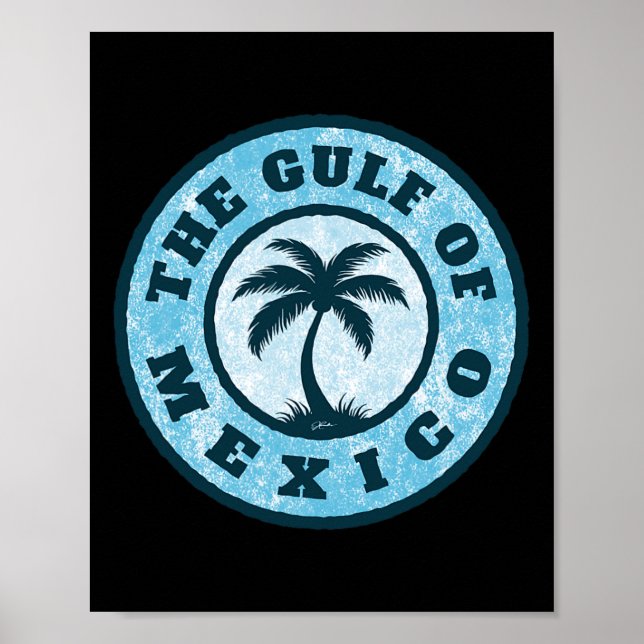 Poster O Golfo Do México (Frente)