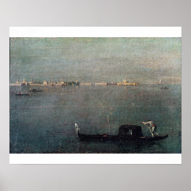 Poster O Gondola na Lagoa (Frente)