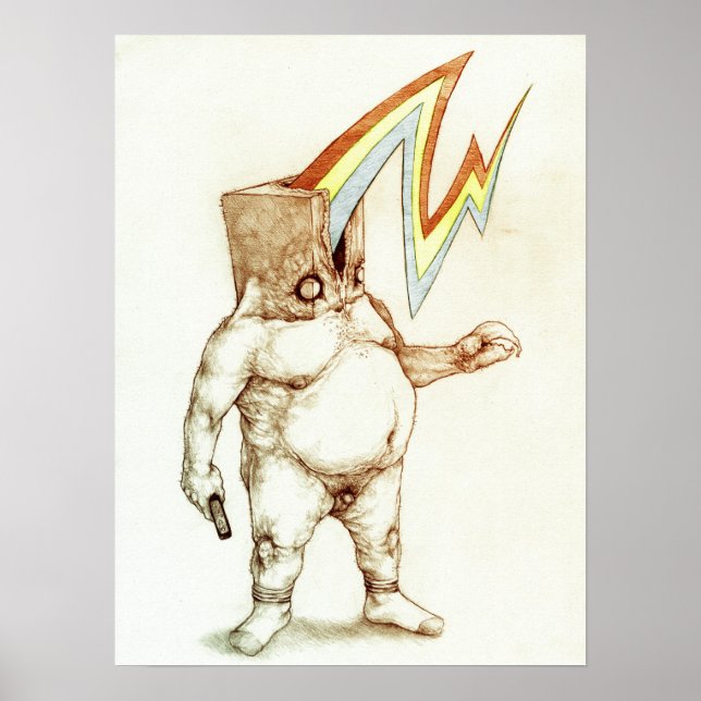 Pôster O gorducho (Frente)