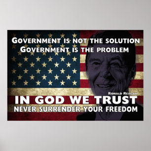 Poster O governo não é a solução