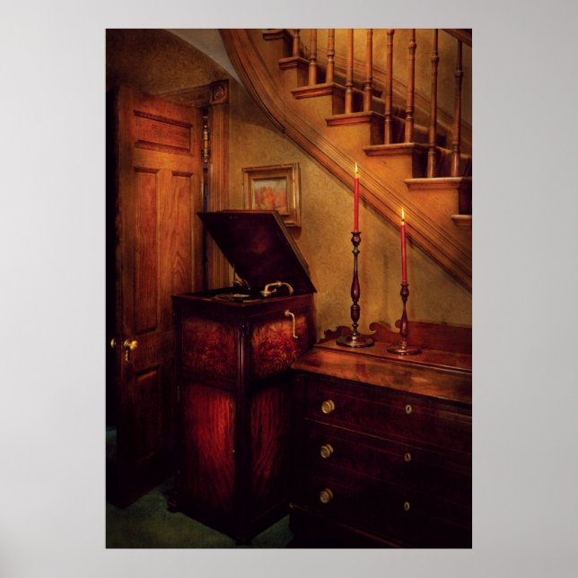 Poster O Gramofone no canto (Frente)