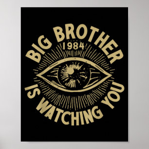 Poster O Grande Irmão Está Observando Você