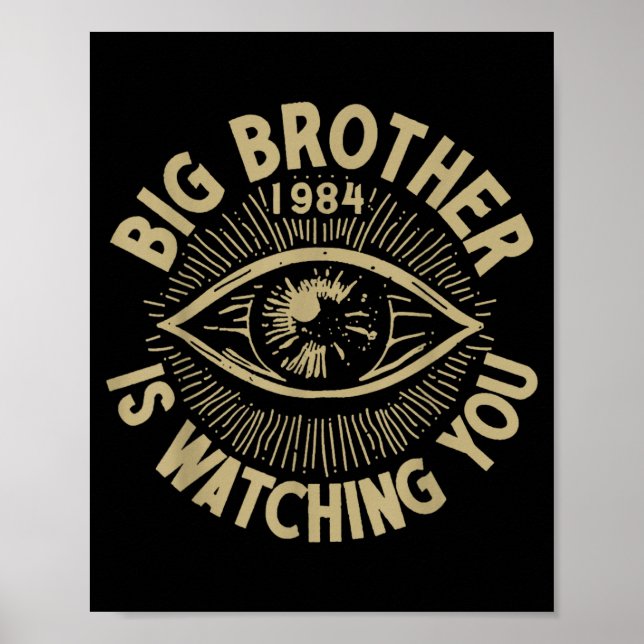 Poster O Grande Irmão Está Observando Você (Frente)