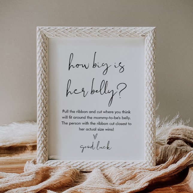 Poster O Grande Jogo Do Chá de fraldas Da Bela Dela. (Criador carregado)