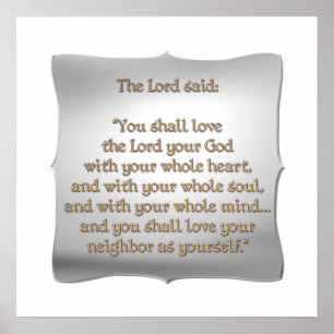 Pôster O grande mandamento