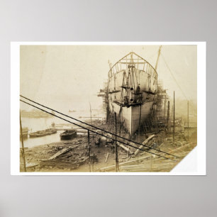 Pôster O grande oriental, 1857 (impressão do albume)