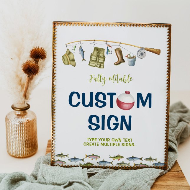 Poster O Grande Sinal de Mesa de Festa de aniversário de  (Criador carregado)