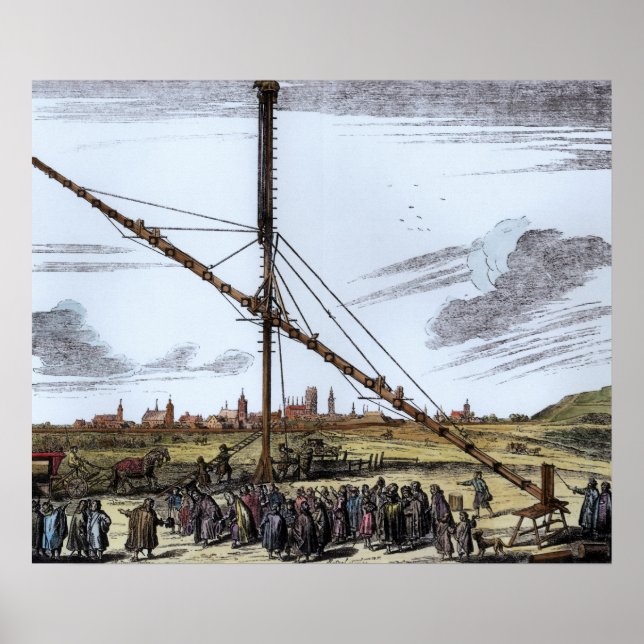 Pôster O Grande Telescópio Astronômico (Frente)