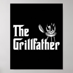 Poster O Grilldad Funny Churrasco Griling Barbecue