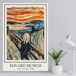 Poster O Gritar (1893) de Edvard Munch
