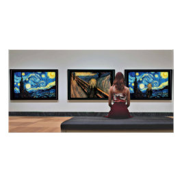 Pôster O Gritar da Noite Estrelada.