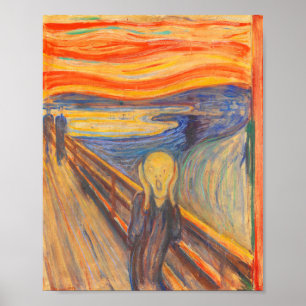 Poster O Gritar de Edvard Munch