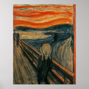 Poster O Gritar de Edvard Munch