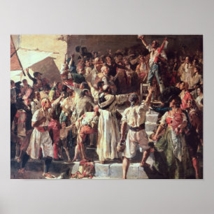 Poster O grito do Palleter que declara estava ligada